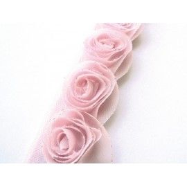 Cinta de flores rosas