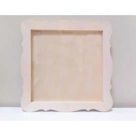 Marco vitrina ondulada 30x30cm