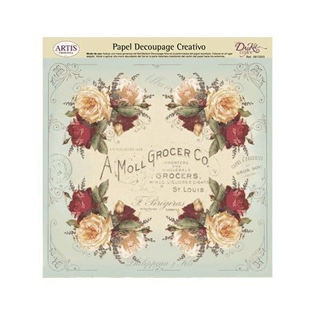 Rosas esquineras. Tonos blancos. Rojos y azules.