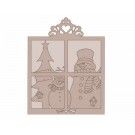 Conjunto ventana Navidad