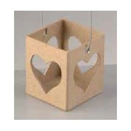 Linterna corazón para vela...