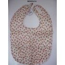 Babero plastificado Rimini con motivos florales – L’aura Bella tienda online de scrapbooking, manualidades en Madrid
