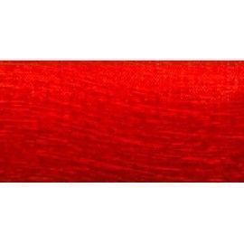 Lazo de organza rojo. 50mm...