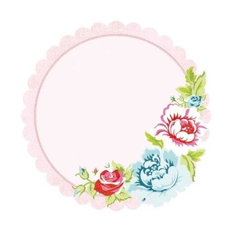 Papel scrapbooking redondo. Her Voice - Miss Nelly. Todo el scrapbooking en L'aura Bella tu tienda online