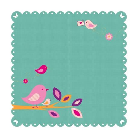 Papel Scrapbooking con forma. Twig - Butterfly Kiss. Todo el scrap en L'aura Bella tu tienda online