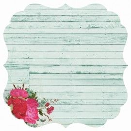 Papel Scrapbooking con forma. Mail - Telegraph. El mejor scrap en L'aura Bella tu tienda online