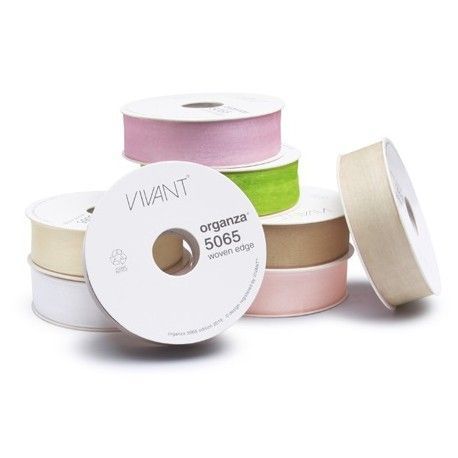 Cinta de Organza. 40mm. Se vende por metros