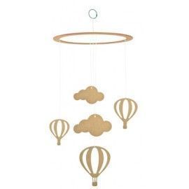 Móvil para bebé. Globos