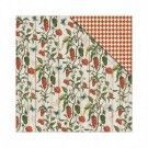 Papel scrap con guindillas - L’aura Bella tienda online de scrapbooking, manualidades y regalos en Madrid