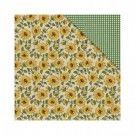 Papel scrapbooking girasoles y kitchen - L’aura Bella tienda online de scrapbooking, manualidades y regalos en Madrid