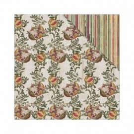 Papel para scrapear con motivos kitchen vintage - L’aura Bella tienda online de scrapbooking, manualidades y regalos en Madrid