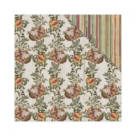 Papel para scrapear con motivos kitchen vintage - L’aura Bella tienda online de scrapbooking, manualidades y regalos en Madrid