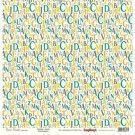 Papel scrap con alfabeto de color - L’aura Bella tienda online de scrapbooking, manualidades y regalos en Madrid