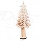 set 2 abetos + carte Feliz Navidad + luces led