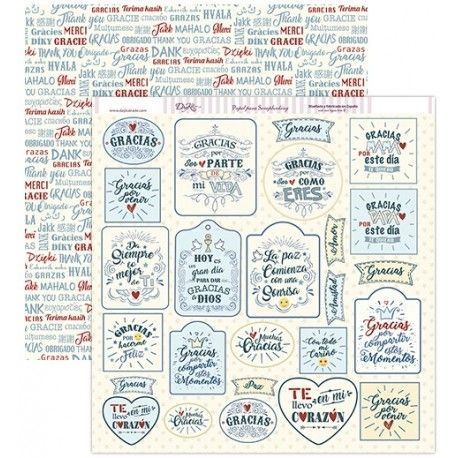 Comunión niño. Etiquetas gracias