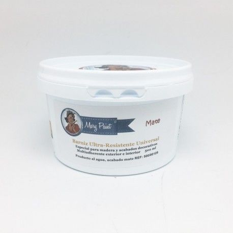 Barniz Mate incoloro 500 ml Mary Paint. L'aura Bella tienda de scrap, manualidades, pintura, encuadernacion