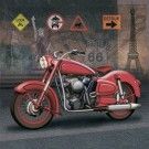 Transferencia Moto Vintage – L’aura Bella tienda online de scrapbooking, manualidades y regalos en Madrid