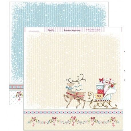 Reno con regalo. Navidad