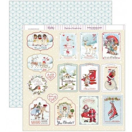 Etiquetas navideñas. Navidad