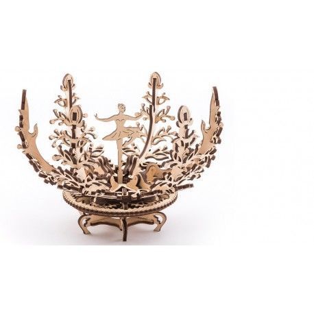 Flor mecánica Ugears de madera para montar – L’aura Bella tienda online de scrapbooking, manualidades y encuadernación en Madrid