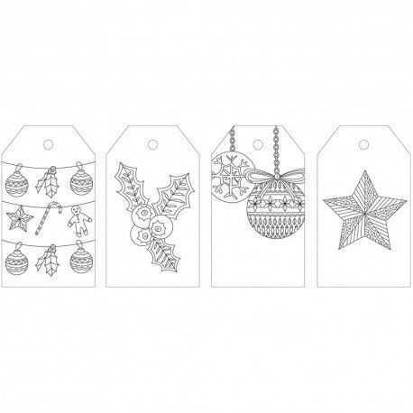 Etiquetas navideñas