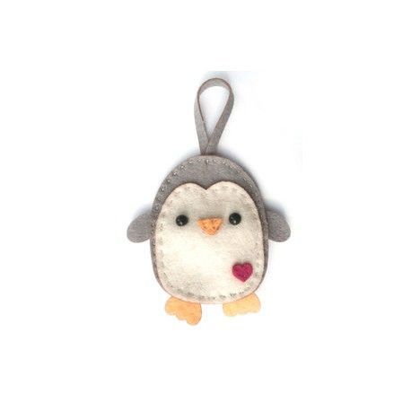 Pingüino para colgar