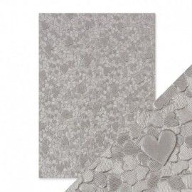 CRAFT PERFECT - CASCADING HEARTS. Papel Scrapbooking A4 9798E. El mejor scrap en L'aura Bella tu tienda online