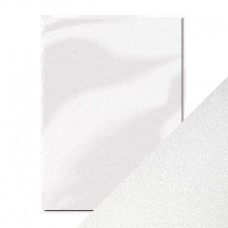 PEARLESCENT - PEARL WHITE. Papel Scrapbooking A4 9497E. El mejor scrap en L'aura Bella tu tienda online