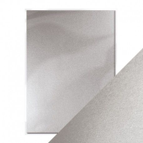 PEARLESCENT - LUNA SILVER. Papel Scrapbooking A4 9499E. El mejor scrap en L'aura Bella tu tienda online