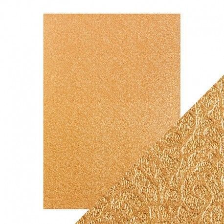 A4 LUXURY EMBOSSED CARD - BRONZE LABYRINTH. Papel Scrapbooking 9831E. El mejor scrap en L'aura Bella tu tienda online
