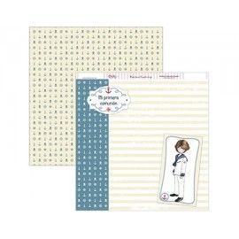 Niño comunión fondo anclas