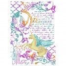 Stencil A4 wonderland