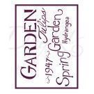 Garden, tulips, Hydrangea