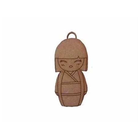 Niña con kimono 2. Para colgar