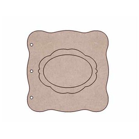 Álbum ondulado cuadrado