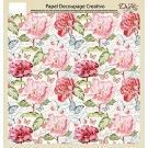 Flores, mariposas y escritura. Patrón continuo