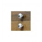 Pomo cerámico lino antiguo. 2 uds.