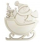 Muñeco de nieve trineo