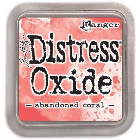 Abandoned Coral. Distress Oxide Ink. Tim Holtz Ranger