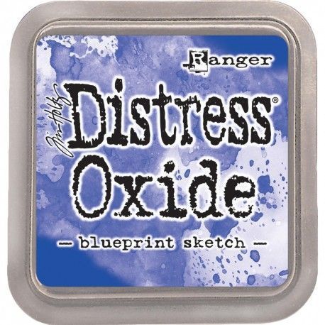 Blueprint Sketch. Distress Oxide Ink. Tim Holtz Ranger