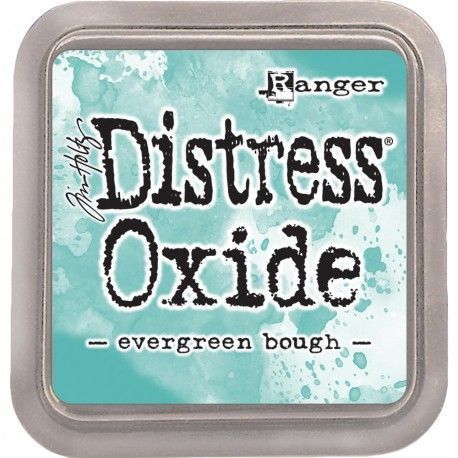 Evergreen Bough. Distress Oxide Ink. Tim Holtz Ranger