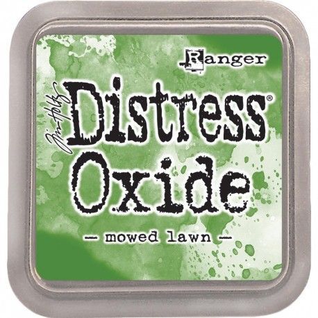 Mowed Lawn. Distress Oxide Ink. Tim Holtz Ranger