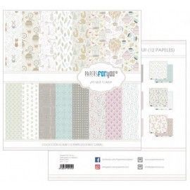 Colección Scrapbooking ¡Ay que cuqui!. Papers for you.