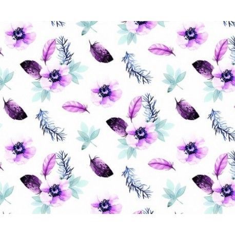 Papel entelado. PFY. Blooming Pink. 100 x 70 cm