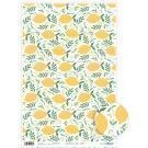 Papel cartonaje. PFY. Big Bang Limones. 32 x 48,3 cm