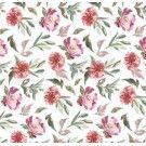 Papel cartonaje. PFY. Red Beauty Garden. 32 x 48,3 cm