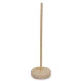 Soporte y base de madera.