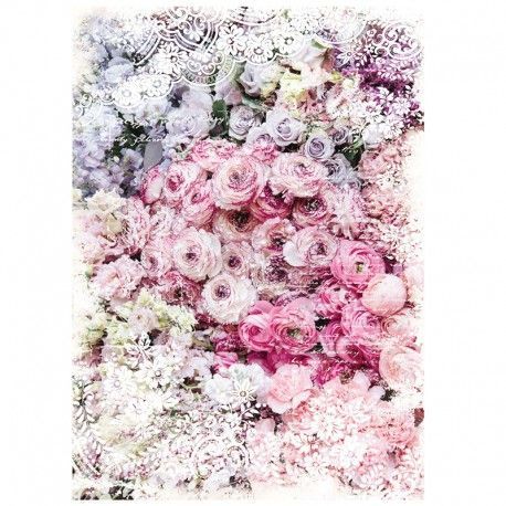 Esmee. Mulberry Tissue Paper Redesign. Prima Marketing. Decoupage Decor tissue paper
