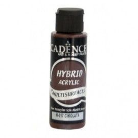 Pintura multisuperficie Hybrid de Cadence. Las mejores pinturas en L'aura Bella, tu tienda de manualidades. Chocolate H017