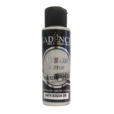 Pintura multisuperficie Hybrid de Cadence. Las mejores pinturas en L'aura Bella, tu tienda de manualidades. Gris Frio H074